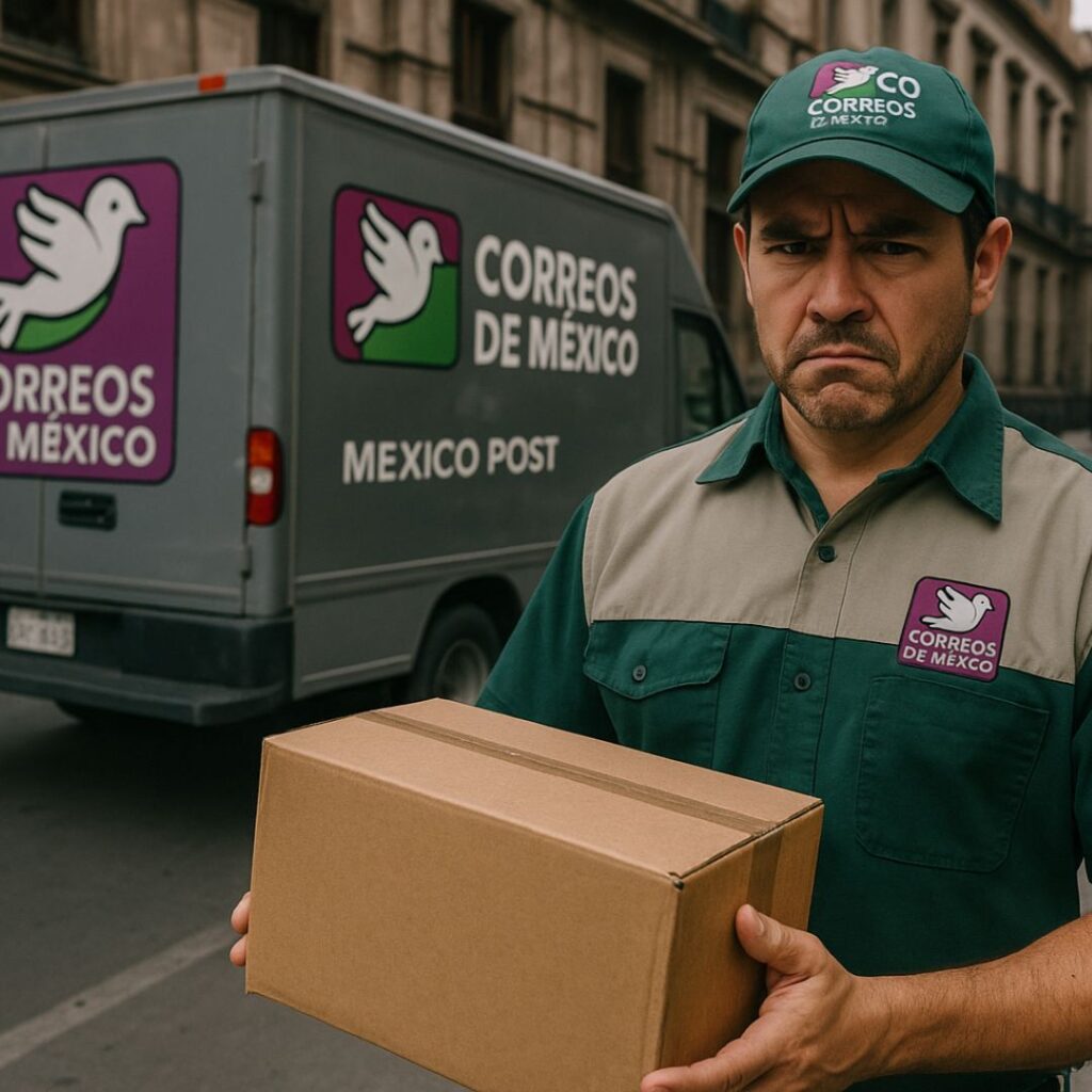 Suspensión de envíos por Correos de México a EE.UU.